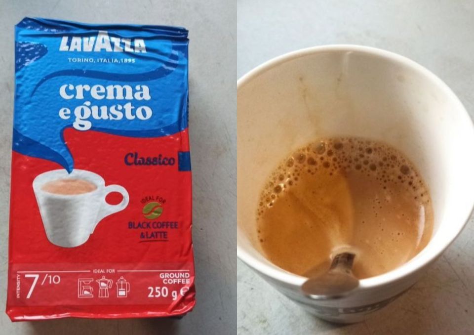  Lavazza Crema e Gusto:      