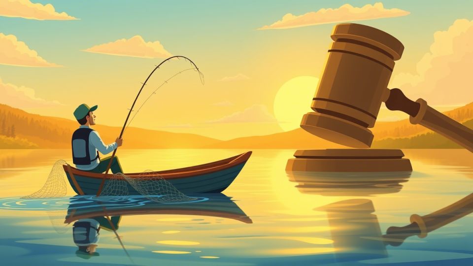 Когда ловля рыбы превращается в судебное разбирательство