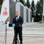 27 мая в мемориальном комплексе Парк Победы состоялась военно-патриотическая акция Боевой расчет, посвященная Дню пограничника