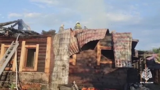 Информация МЧС по пожару в Майме