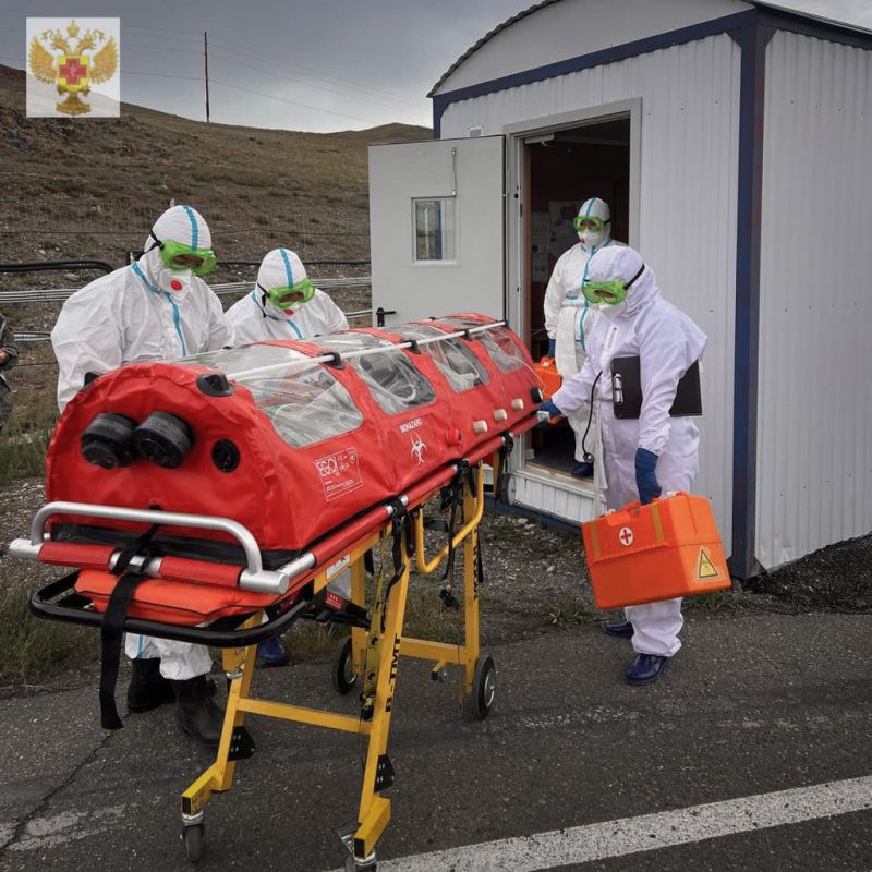 Тренировочные учения по ликвидации случая чумы прошли на МАПП «Ташанта» в Кош-Агачском районе 1 июля