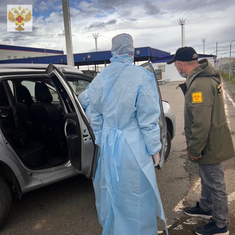 Тренировочные учения по ликвидации случая чумы прошли на МАПП «Ташанта» в Кош-Агачском районе 1 июля