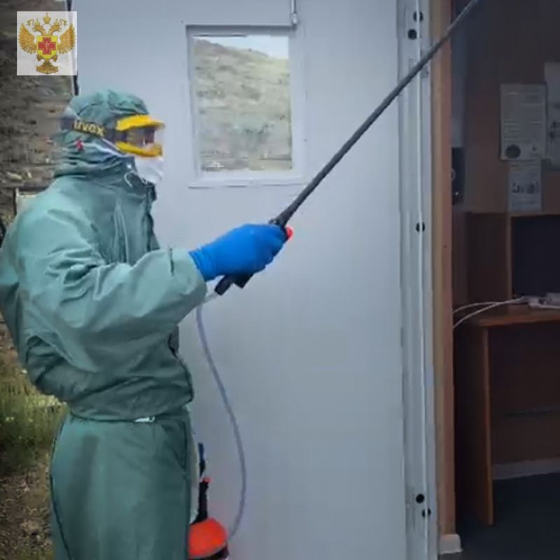Тренировочные учения по ликвидации случая чумы прошли на МАПП «Ташанта» в Кош-Агачском районе 1 июля