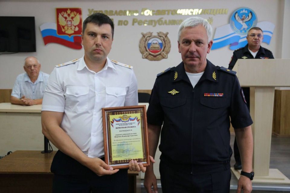 Торжественное мероприятие, посвященное 89-ой годовщине со дня образования Госавтоинспекции МВД России, состоялось в Горно-Алтайске