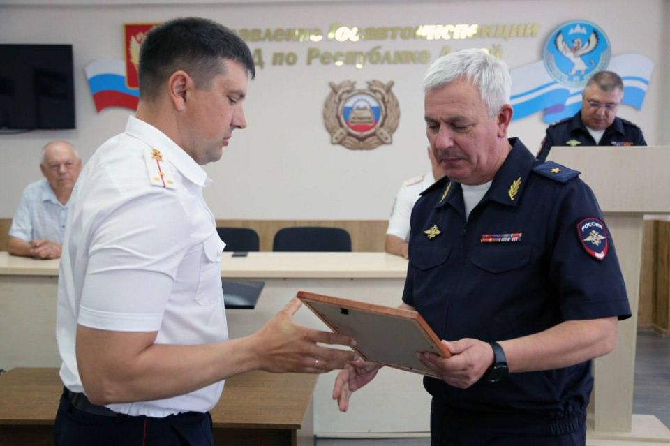 Торжественное мероприятие, посвященное 89-ой годовщине со дня образования Госавтоинспекции МВД России, состоялось в Горно-Алтайске
