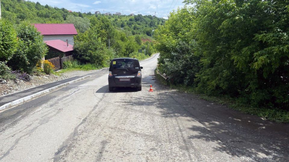 Горожанка на Honda Freed сбила 10-летнюю девочку, ребенок госпитализирован