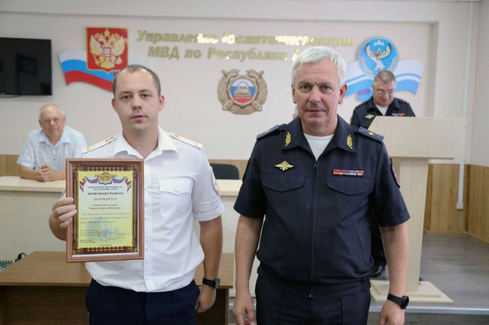 Торжественное мероприятие, посвященное 89-ой годовщине со дня образования Госавтоинспекции МВД России, состоялось в Горно-Алтайске