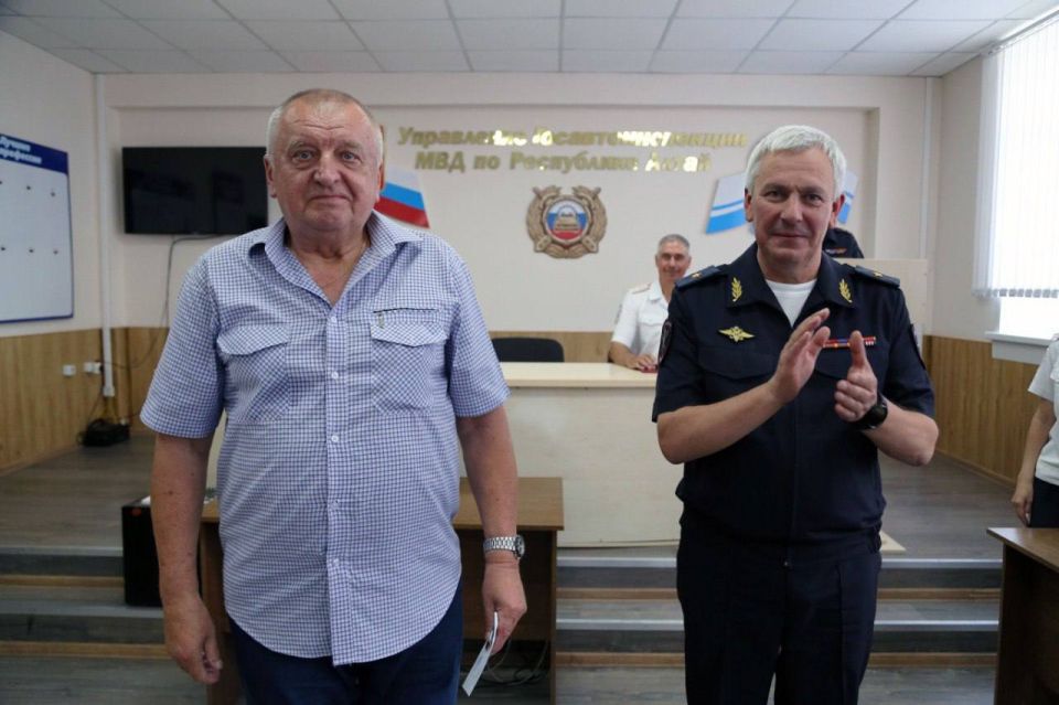 Торжественное мероприятие, посвященное 89-ой годовщине со дня образования Госавтоинспекции МВД России, состоялось в Горно-Алтайске