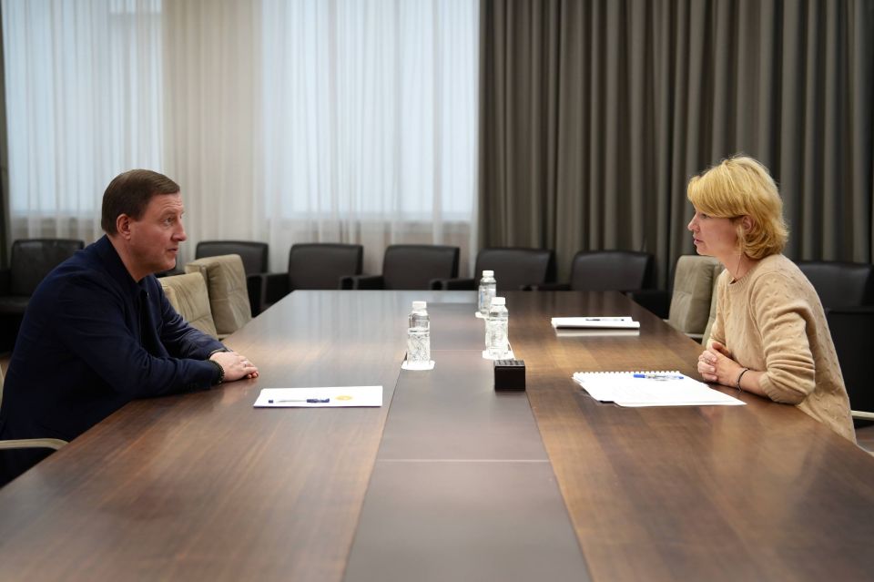 Оксана Лут и Андрей Турчак обсудили развитие АПК и сельских территорий Республики Алтай