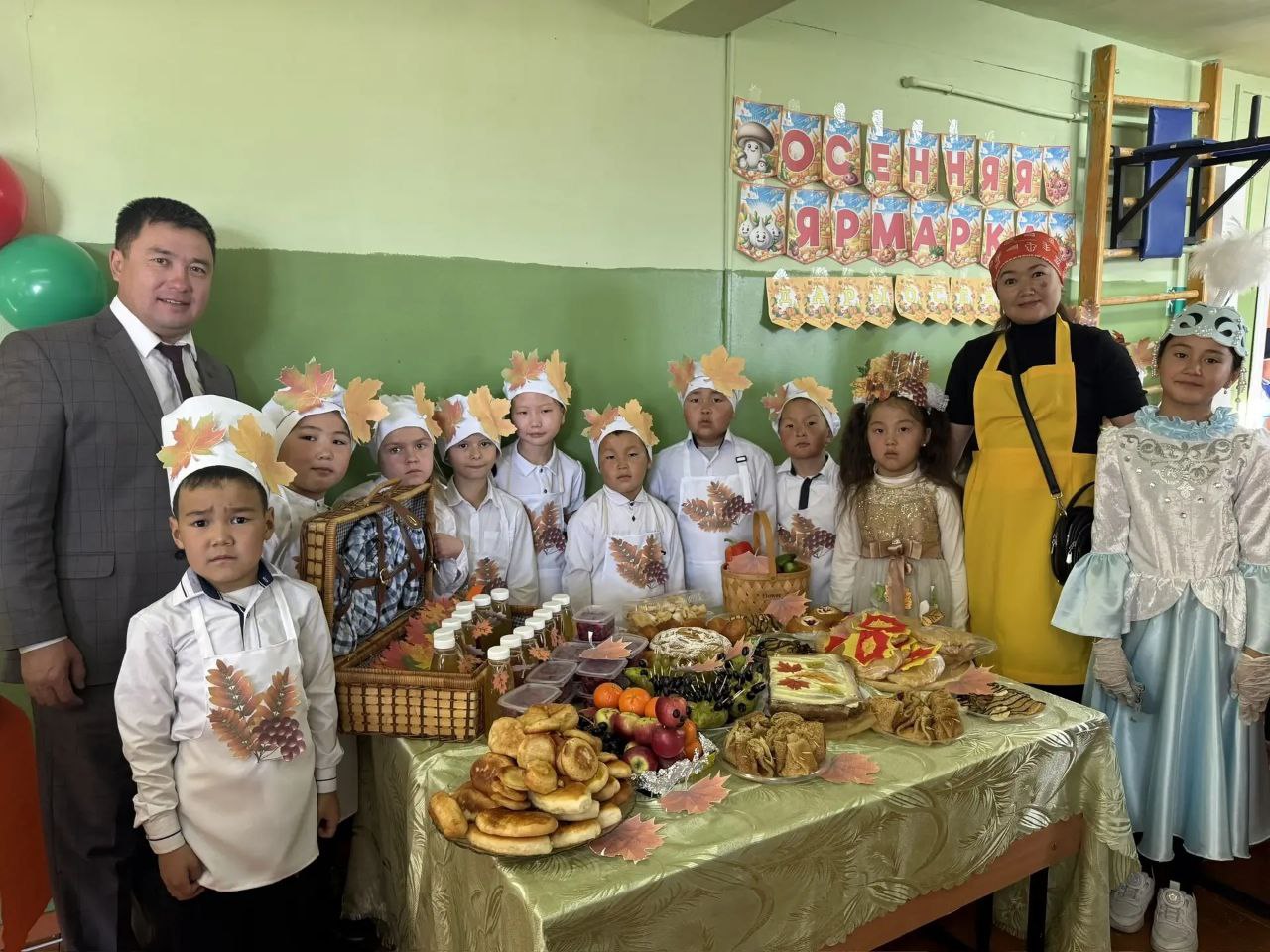 Ярмарка прошла в Ташантинской школе