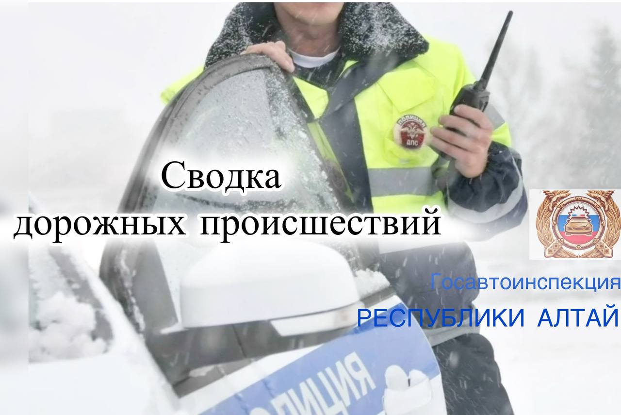 За период с 20.10.2025 по 26.10.2025 на территории Республики Алтай зарегистрировано 42 ДТП, из них 36 с материальным ущербом и 6 ДТП, в результате которых 1 человек погиб и 7 получили травмы различной степени тяжести