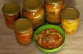 Заготовки на зиму: простой и вкусный салат из четырех овощей