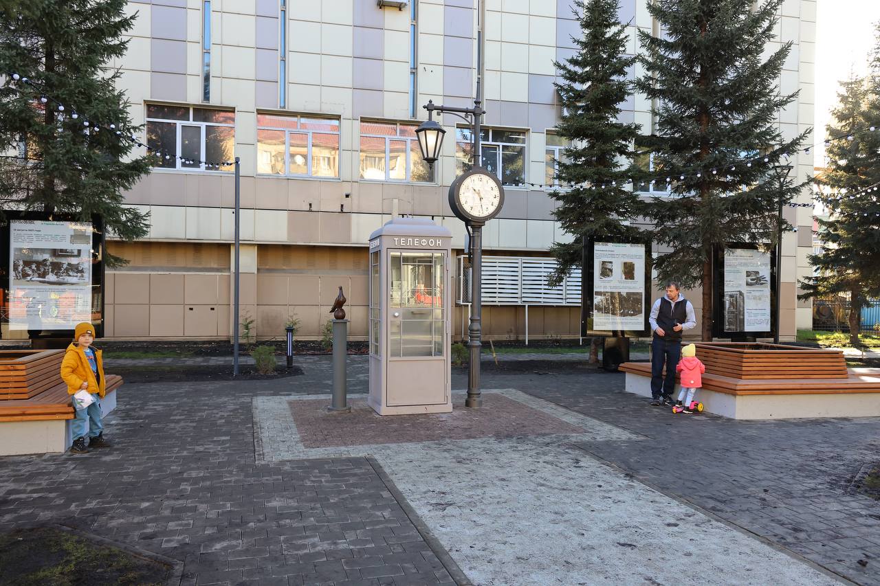 В Горно-Алтайске открылся обновленный Сквер связистов В Горно-Алтайске открылся обновленный Сквер связистов