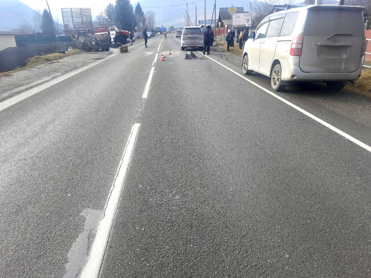 В Шебалинском районе в результате столкновения двух автомобилей погиб пассажир В Шебалинском районе в результате столкновения двух автомобилей погиб пассажир