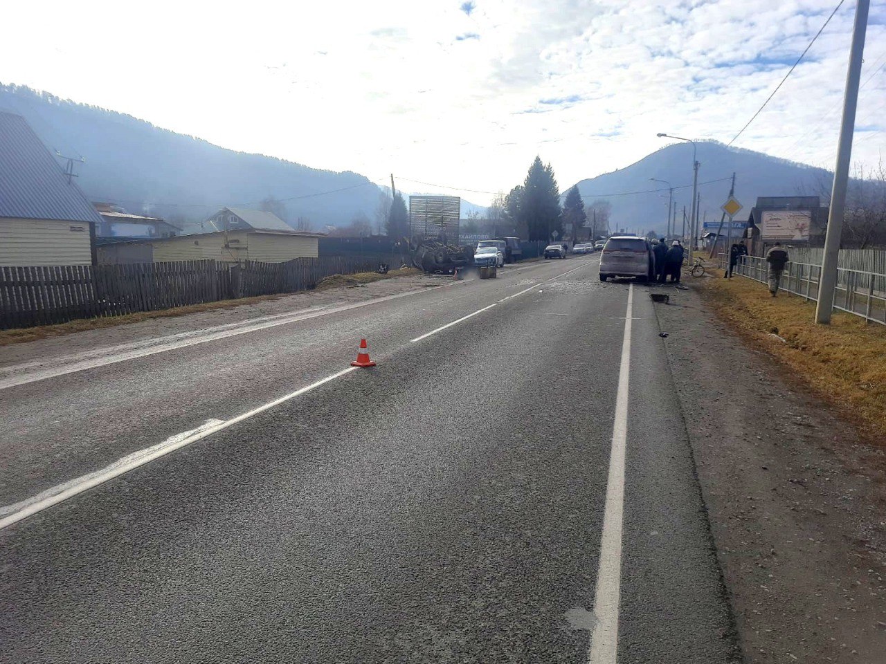 В Шебалинском районе в результате столкновения двух автомобилей погиб пассажир