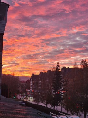 Вчера в наших краях был живописный закат