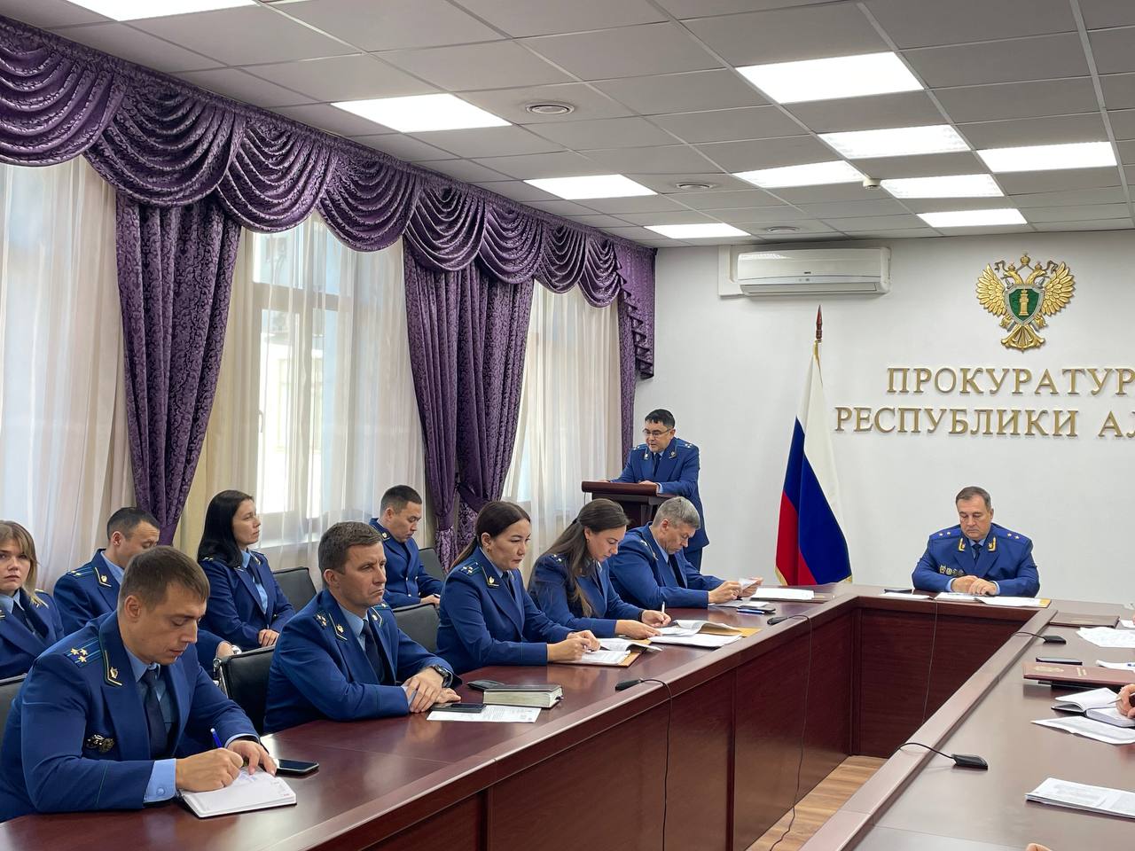 В прокуратуре Республики Алтай состоялось заседание коллегии В прокуратуре Республики Алтай состоялось заседание коллегии