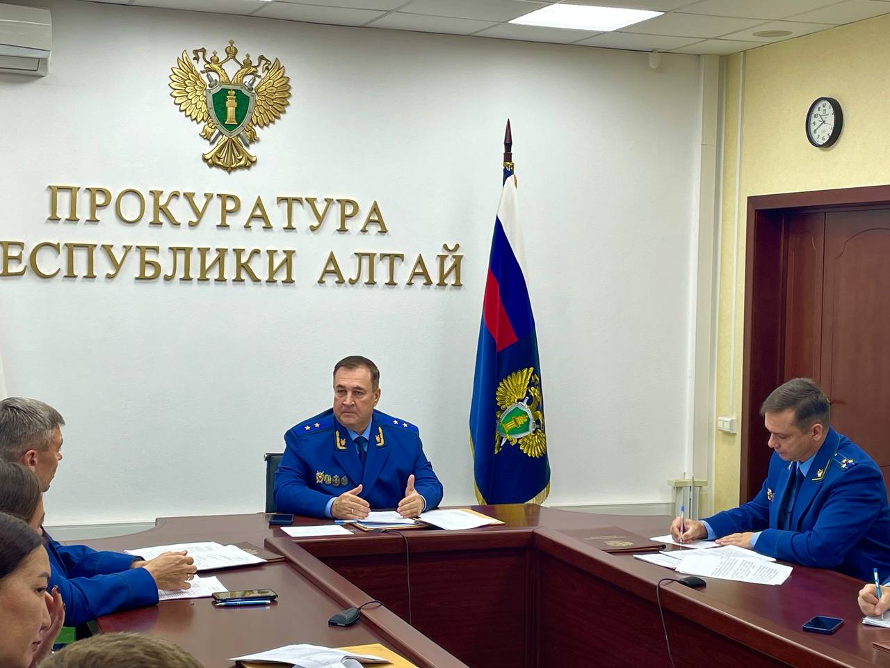 В прокуратуре Республики Алтай состоялось заседание коллегии В прокуратуре Республики Алтай состоялось заседание коллегии