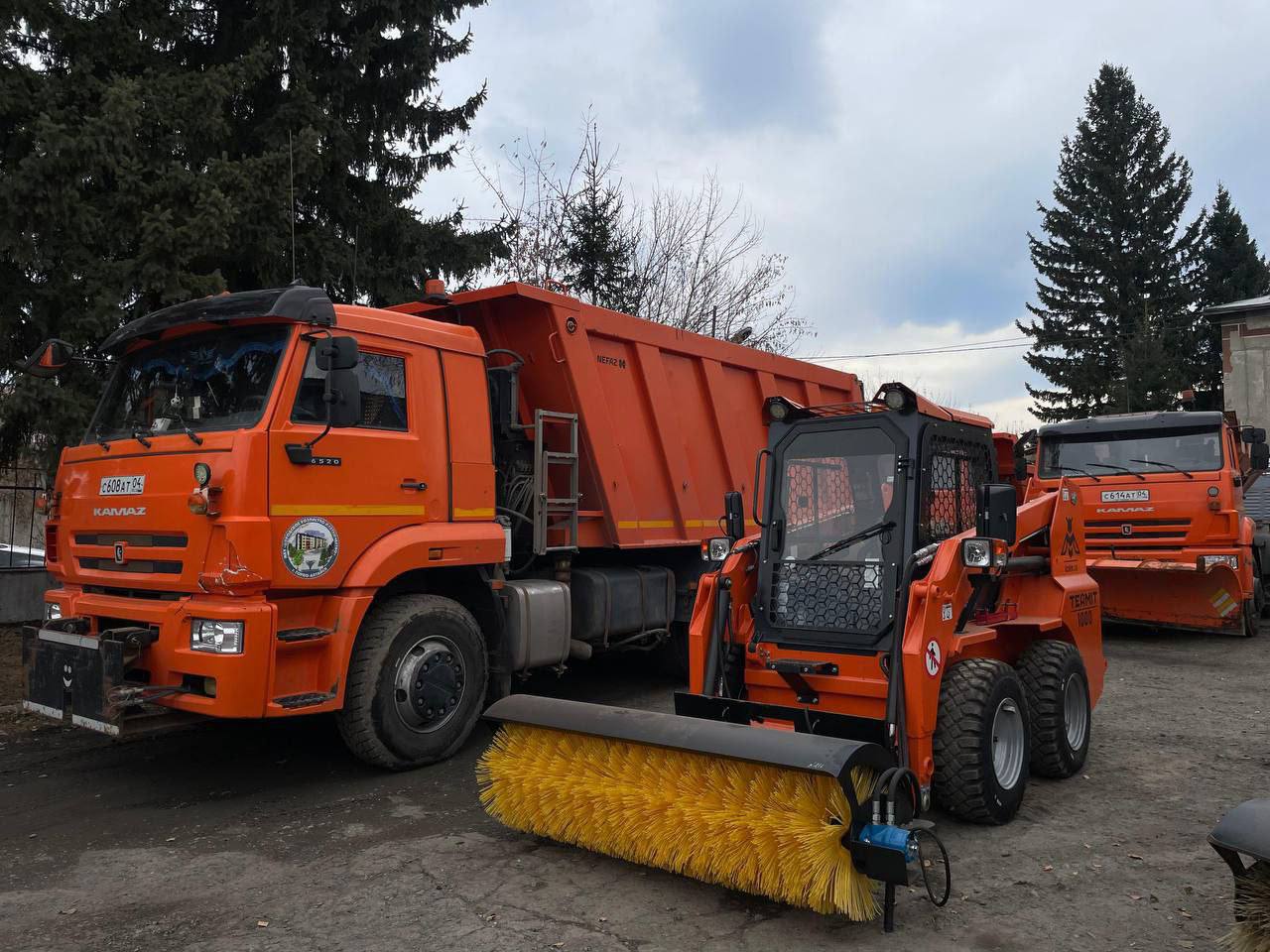 Город переходит на зимний режим работы дорожных служб