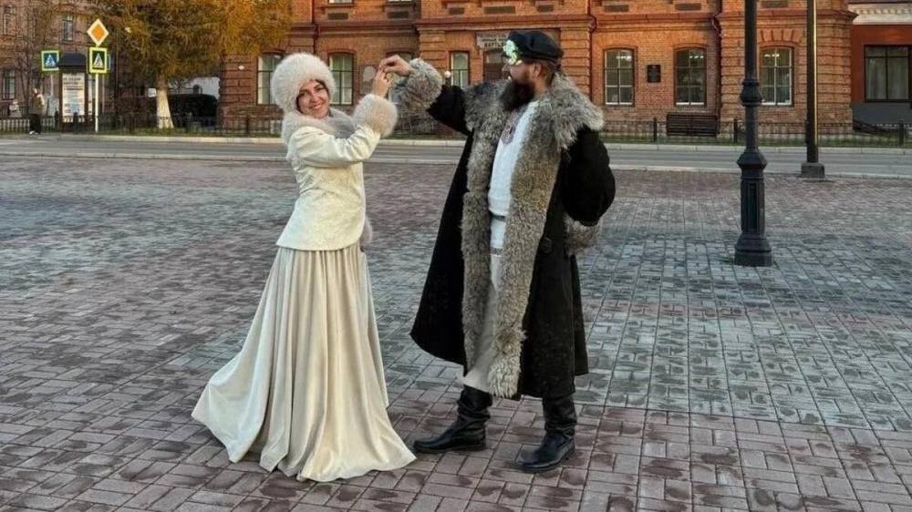 Первая сибирская свадьба в стиле XIX века состоялась в Минусинске