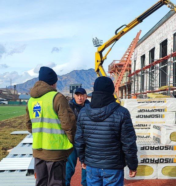 «Партдесант» контролирует ход строительства ФОК «Сартакпай» в Онгудайском районе «Партдесант» контролирует ход строительства ФОК «Сартакпай» в Онгудайском районе