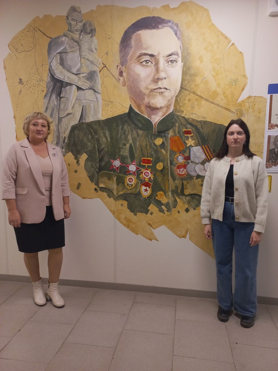 Школы Турочакского района в 2025 году преобразились благодаря муралам проекта «Лица Героев»