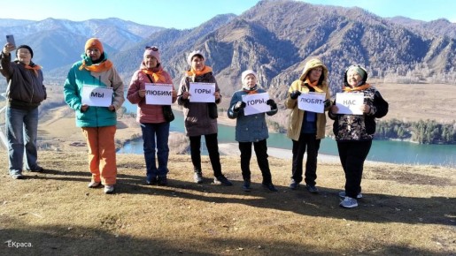 Группа активного отдыха «Скандинавочки» при поддержке Минтруда РА совершила мини-путешествие