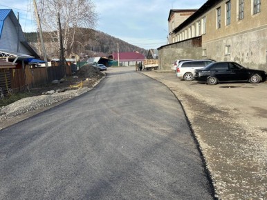 В результате вмешательства прокуратуры восстановлено дорожное покрытие на одной из улиц города Горно-Алтайска