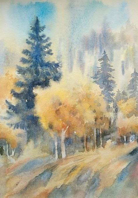 #поэтическоеутро. *** И вновь в саду танцует осень