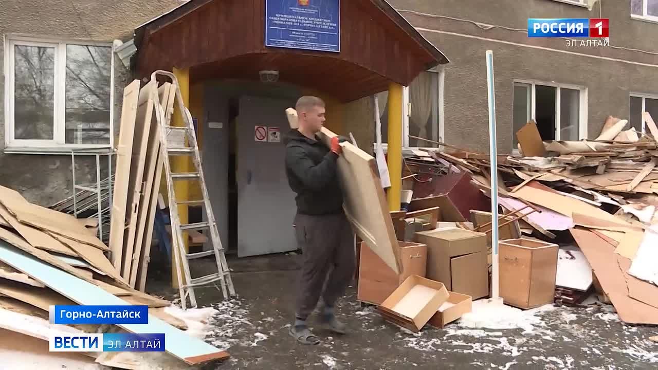 Капитальный ремонт гимназии и детсада