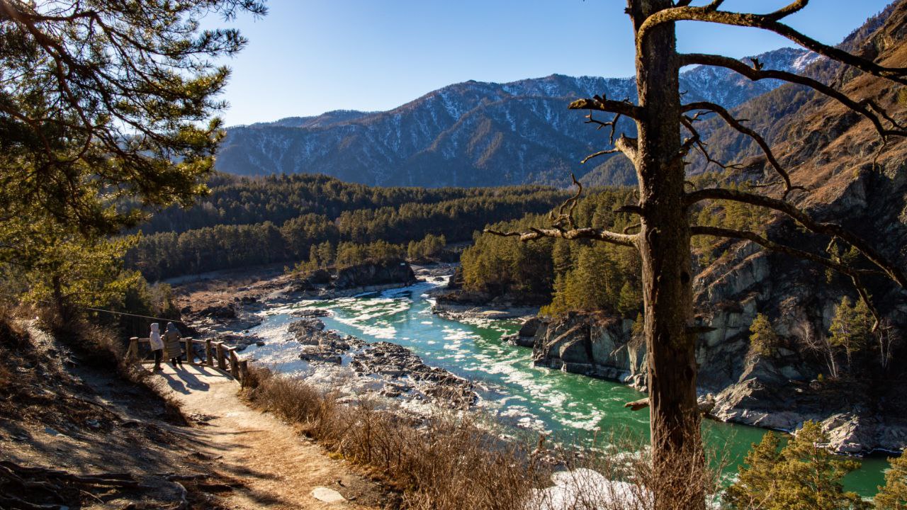 Чемал, река Катунь. Фото: Евгений Дядькин Чемал, река Катунь. Фото: Евгений Дядькин