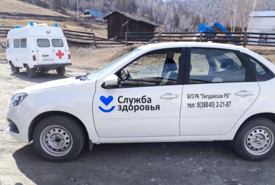 Более 170 выездов совершила новая «Лада Гранта», поступившая в этом году в Онгудайскую районную больницу по нацпроекту