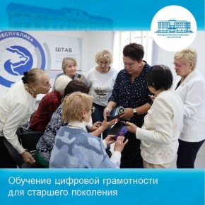 Обучение цифровой грамотности для старшего поколения проводит Молодежный парламент
