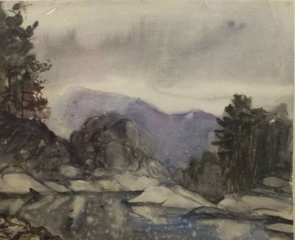 #поэтическоеутро. ***. Как прихотливо движется река: