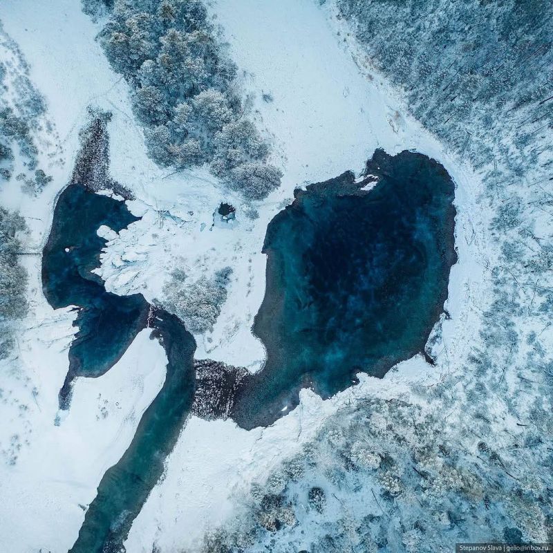 Голубые озера. Фото: Слава Степанов