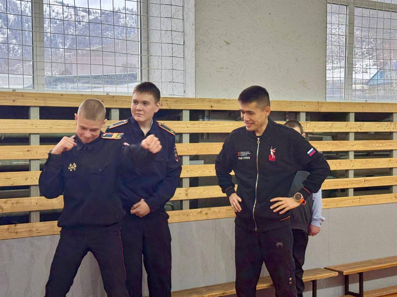 После капитального ремонта распахнул свои двери спортивный зал Огнёвской школы Усть-Коксинского района