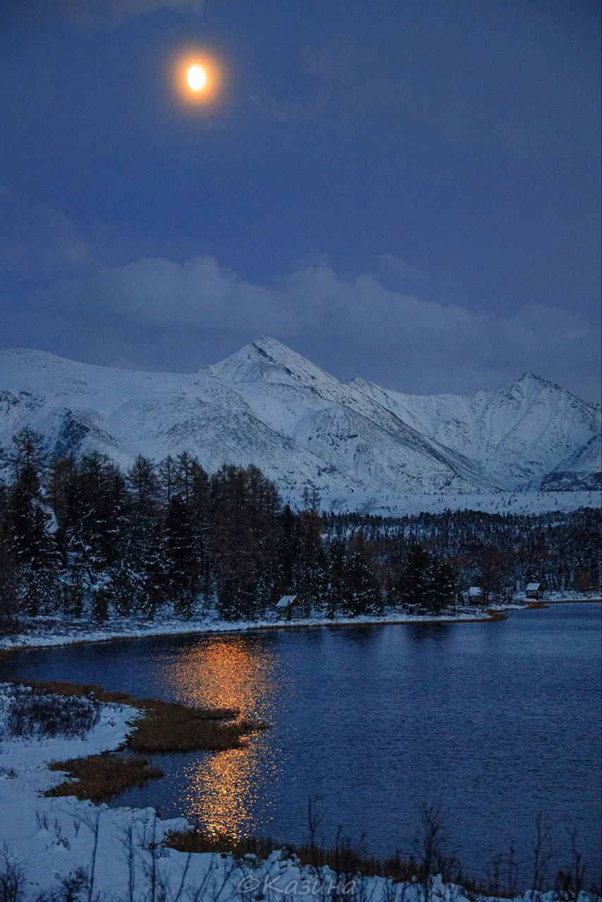 Озеро Киделю при свете месяца Озеро Киделю при свете месяца