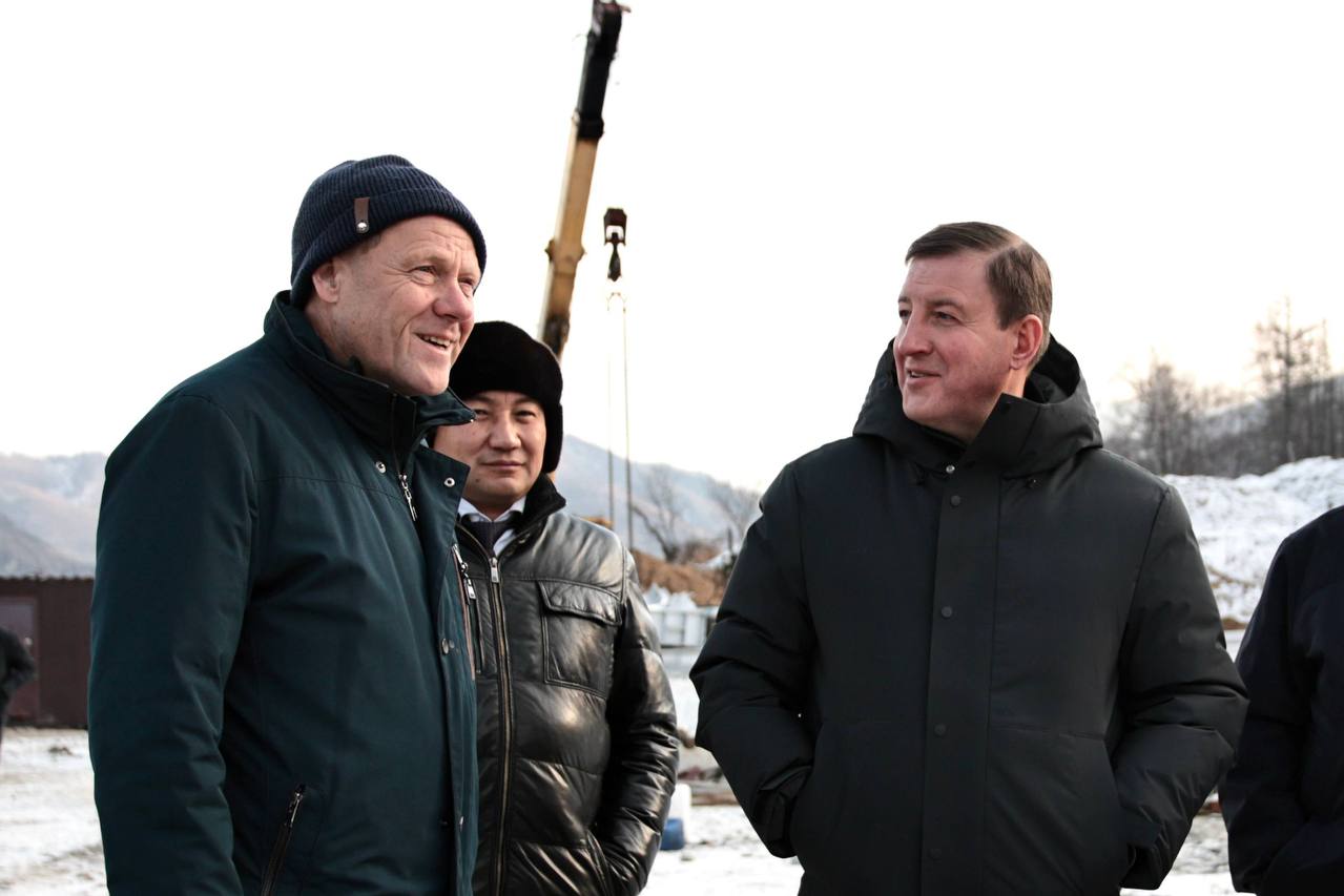 Недалеко от села Коргон строят молочный комплекс и площадку для выращивания молодняка Недалеко от села Коргон строят молочный комплекс и площадку для выращивания молодняка