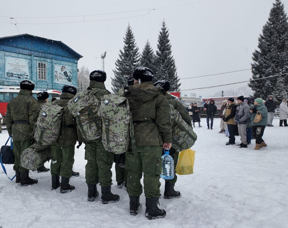 В Республике Алтай состоялся набор призывников на срочную службу в Пограничные органы ФСБ России