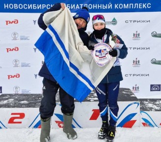 Екатерина Белякова — бронзовый призер международных соревнований по биатлону