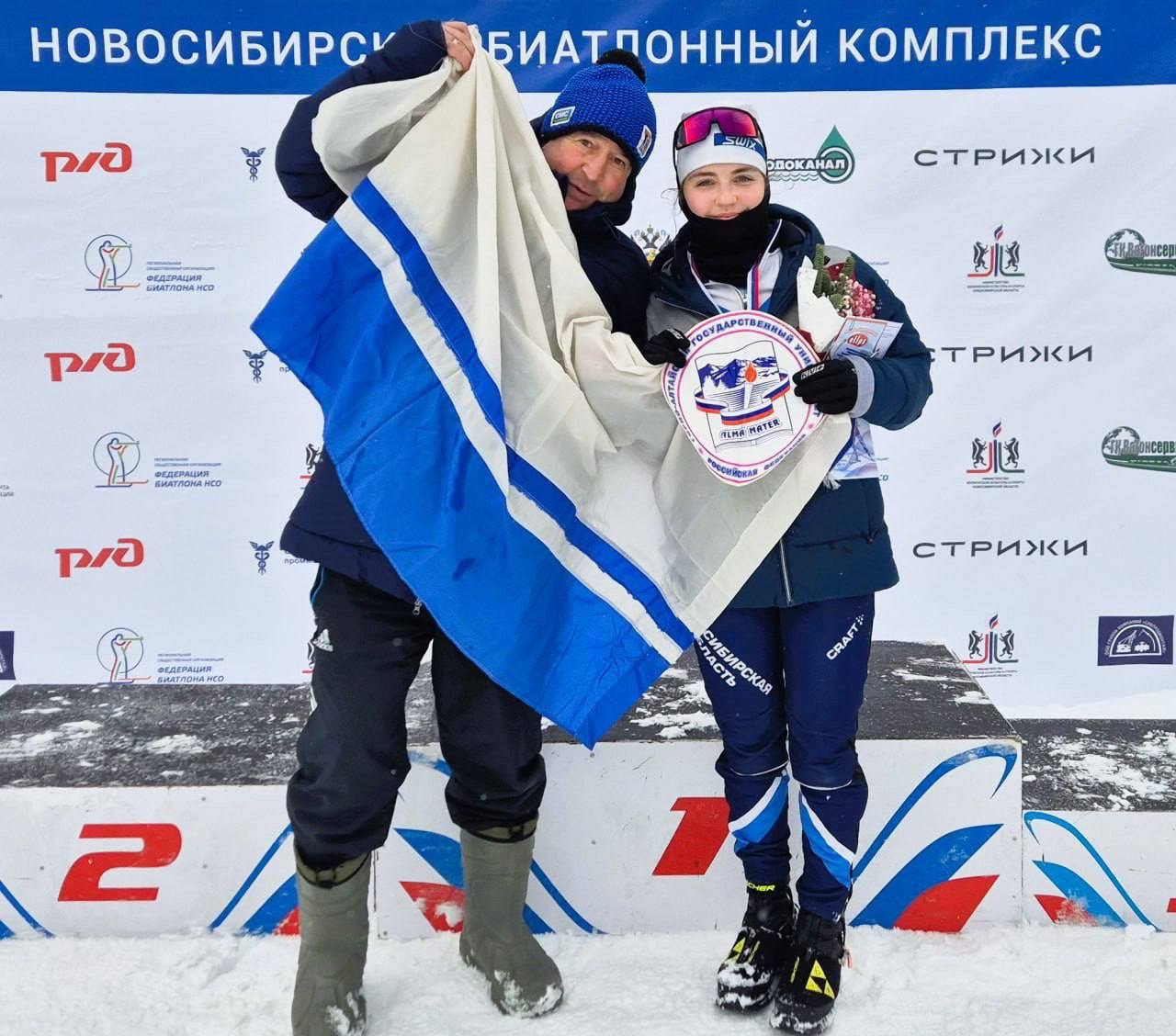 Екатерина Белякова — бронзовый призер международных соревнований по биатлону