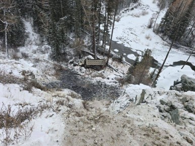 Водитель грузовика погиб в ДТП вблизи села Джазатор 7 декабря
