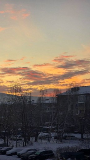 А в Горно-Алтайске утром тоже красиво Фото Натальи Сладковой