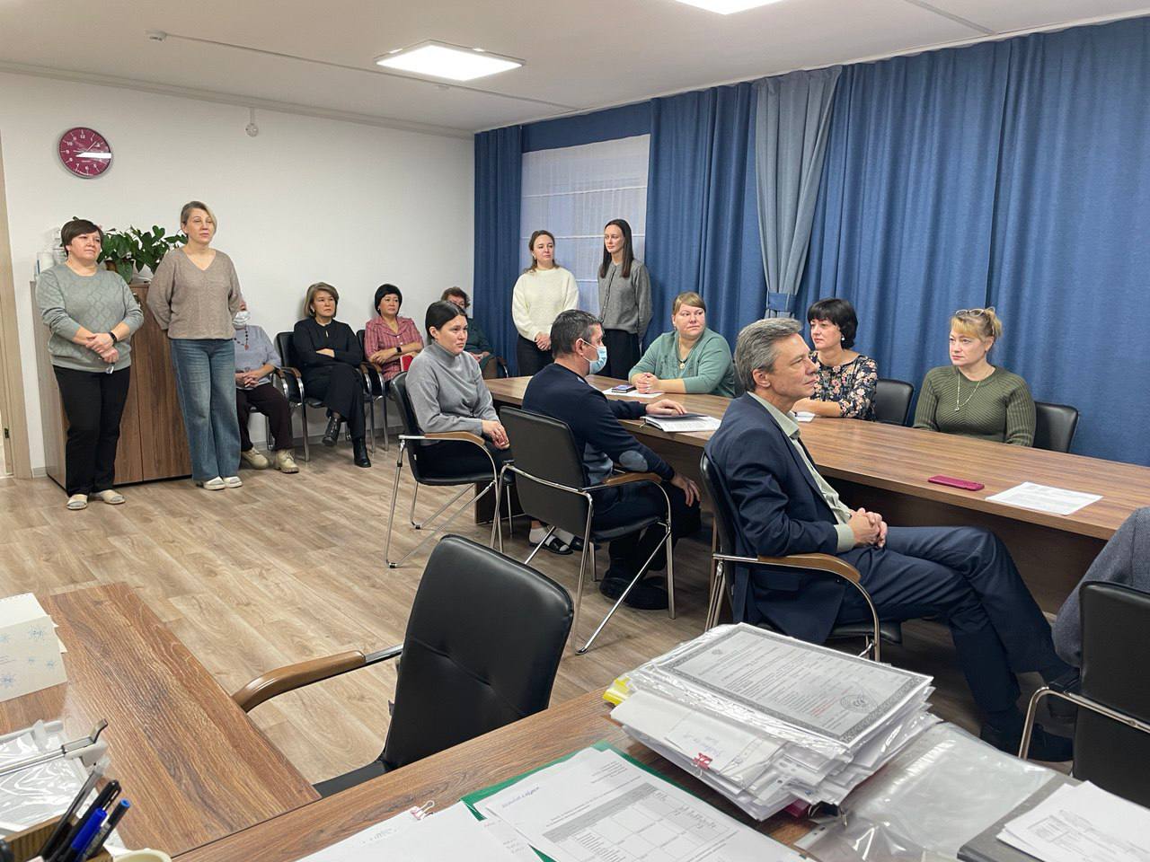 Сотрудники Госавтоинспекции Майминского района провели профилактическую беседу с коллективом районной больницы Сотрудники Госавтоинспекции Майминского района провели профилактическую беседу с коллективом районной больницы