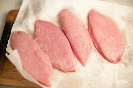 Индейка с грибами в сливочном соусе