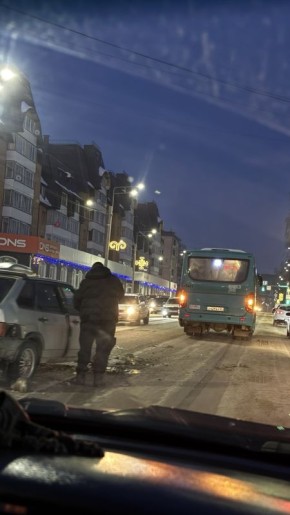Авария только что в районе Вокзала