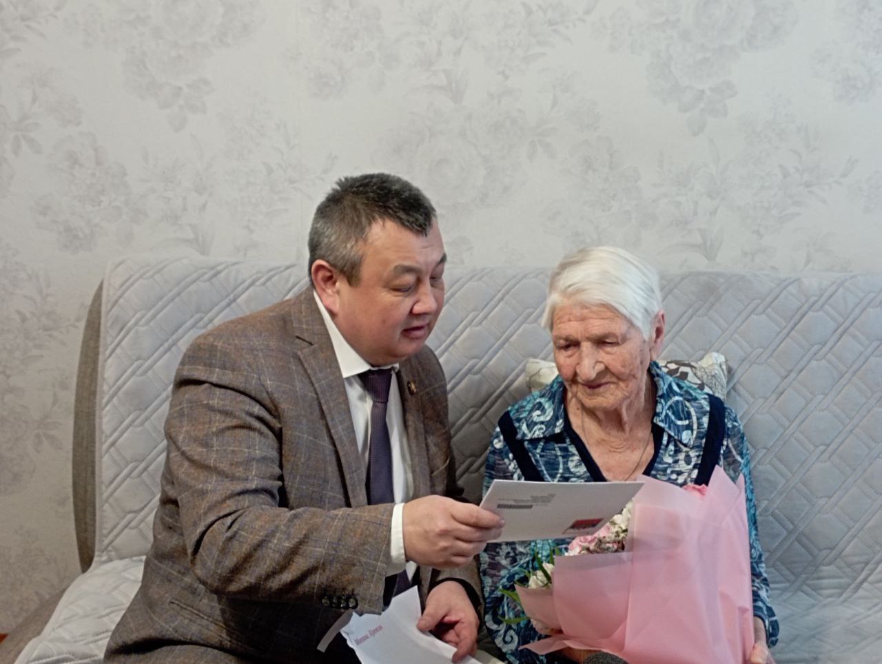 Ветеран Великой Отечественной Войны Галина Степановна Чудаева празднует 102-й День рождения!