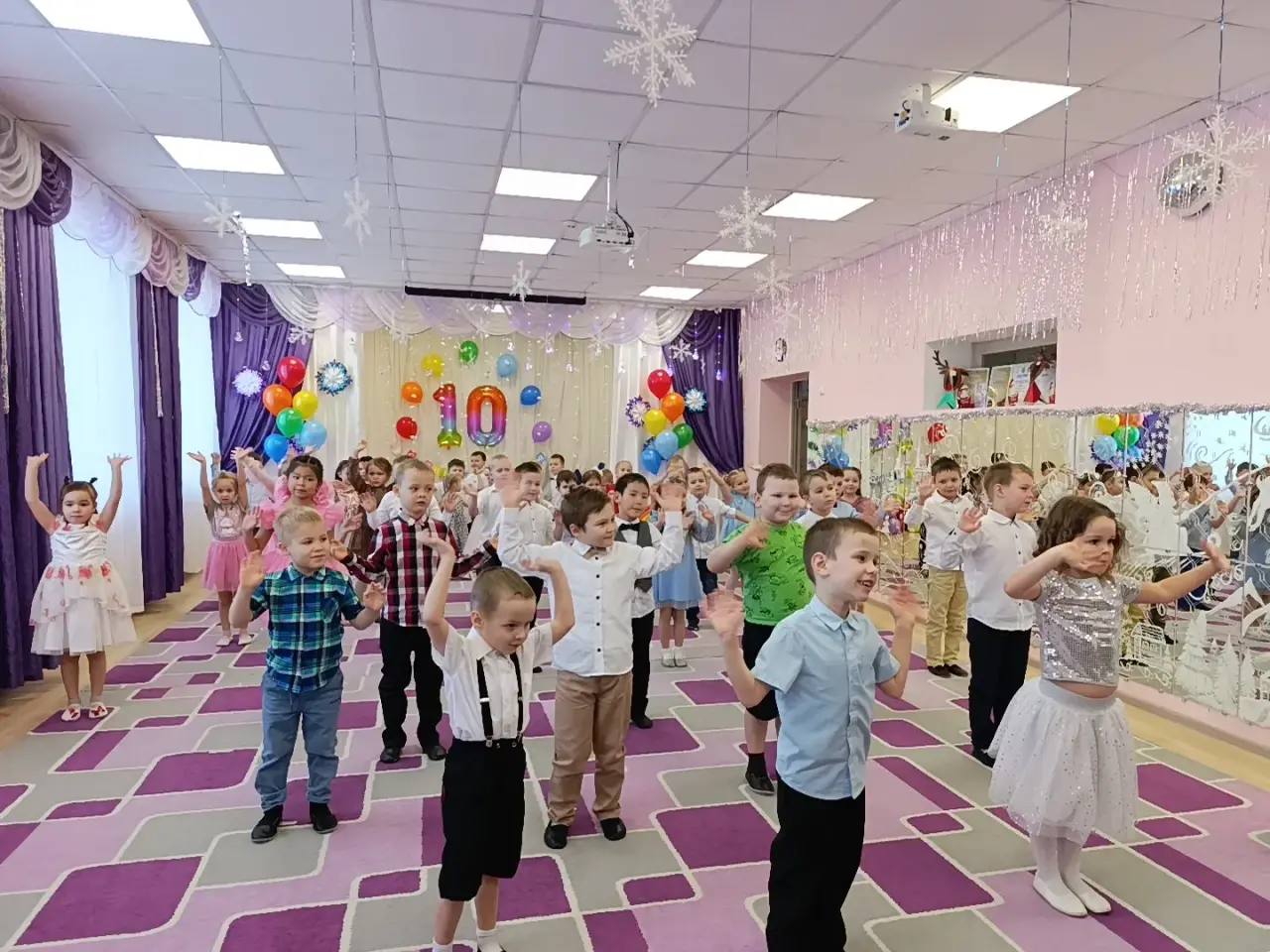 Детскому саду «Радуга» в Майме исполнилось 10 лет