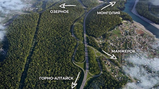 Началась подготовка к реконструкции 18-километрового участка Чуйского тракта в Майминском районе