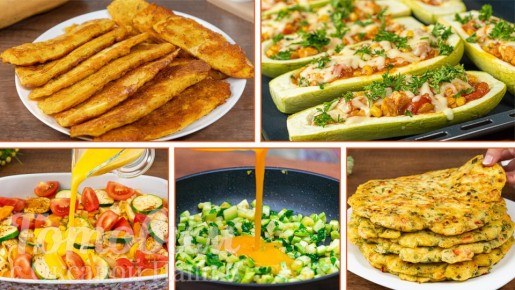 Получите удовольствие: пять удивительных рецептов из кабачков на летний стол